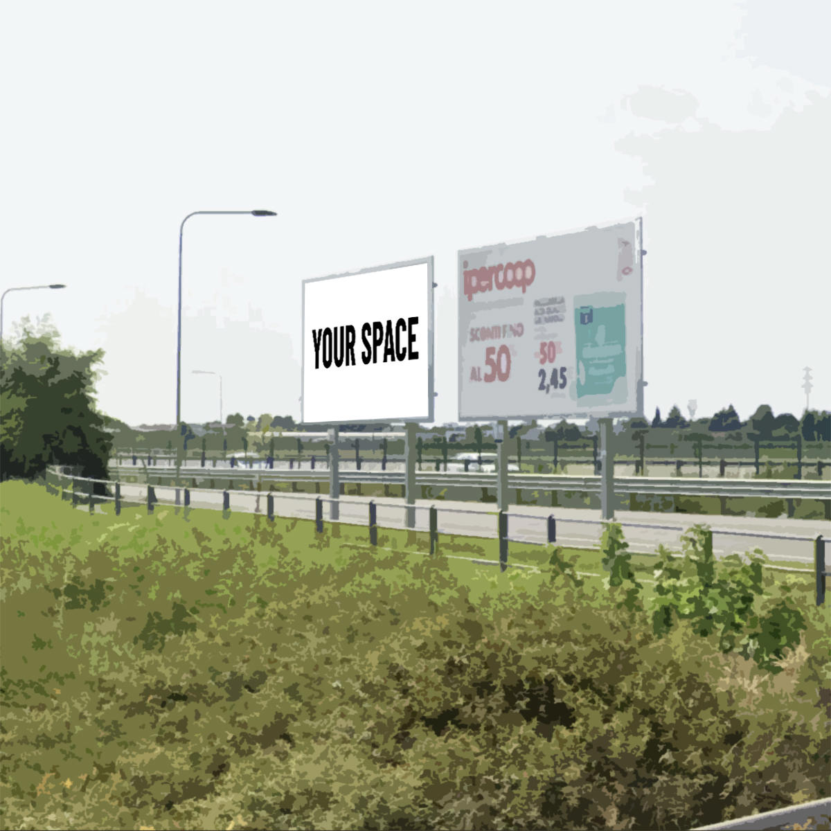 SPAZIO PUBBLICITARIO 600 x 300 SP 103 (VIGNATE) Dal 19/10/2026 al 01/11/2026 14 giorni